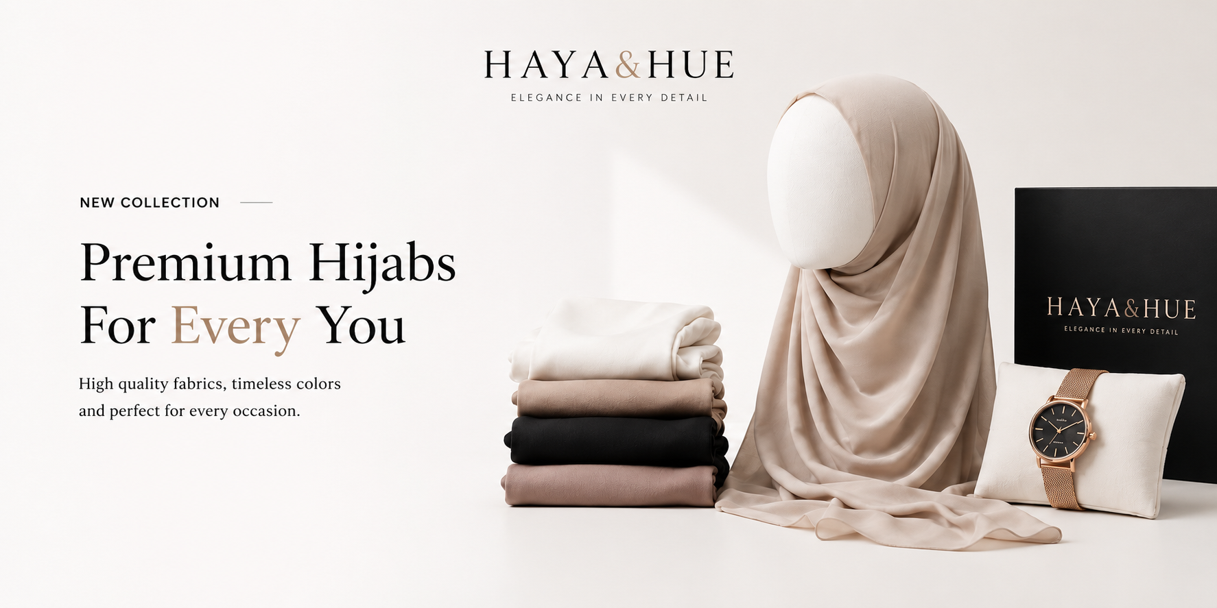 Haya & Hue — Premium Hijabs For Every You