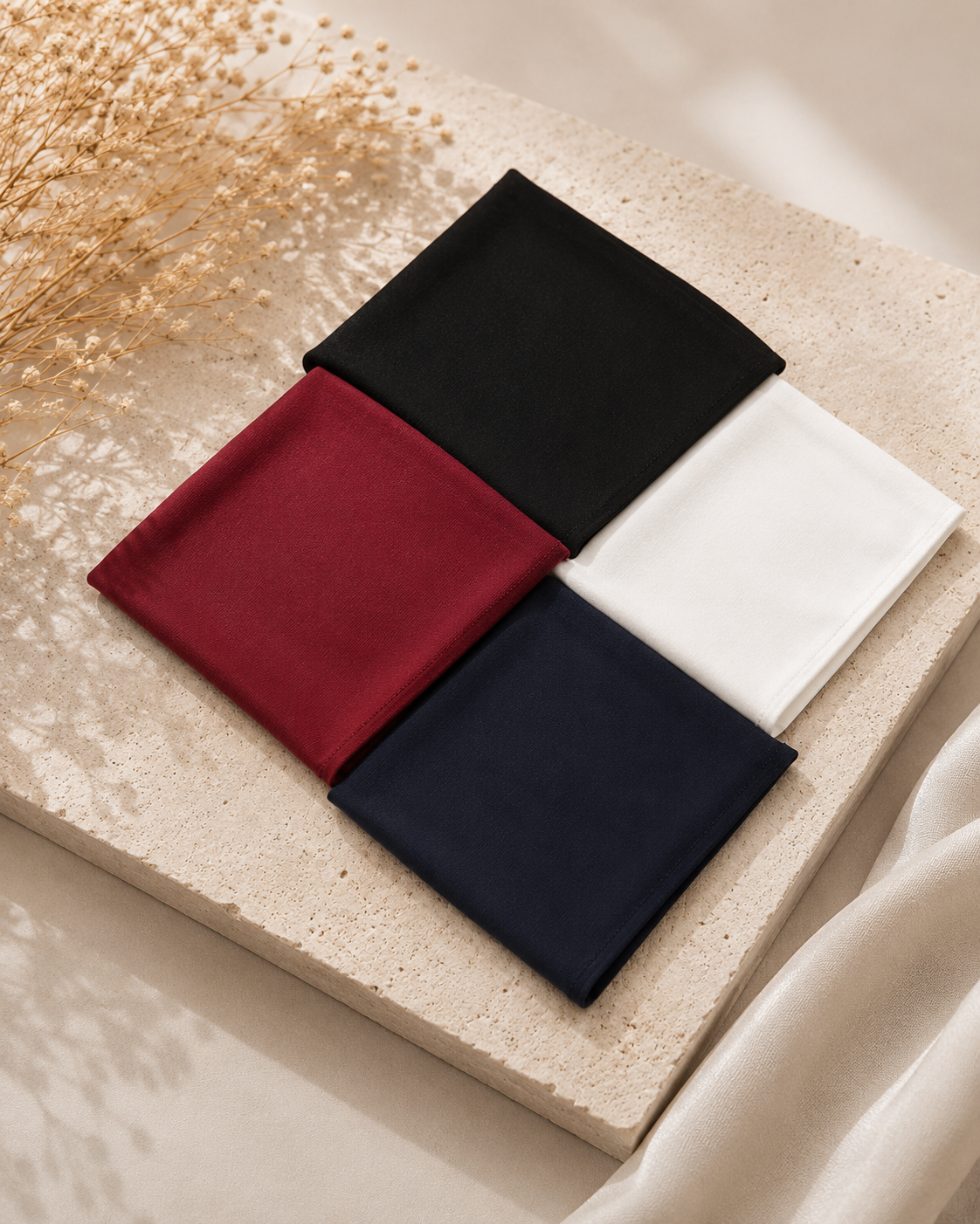4-in-1 Premium Hijab Cap front view