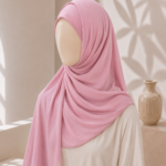 Premium Baby Pink Georgette Hijab