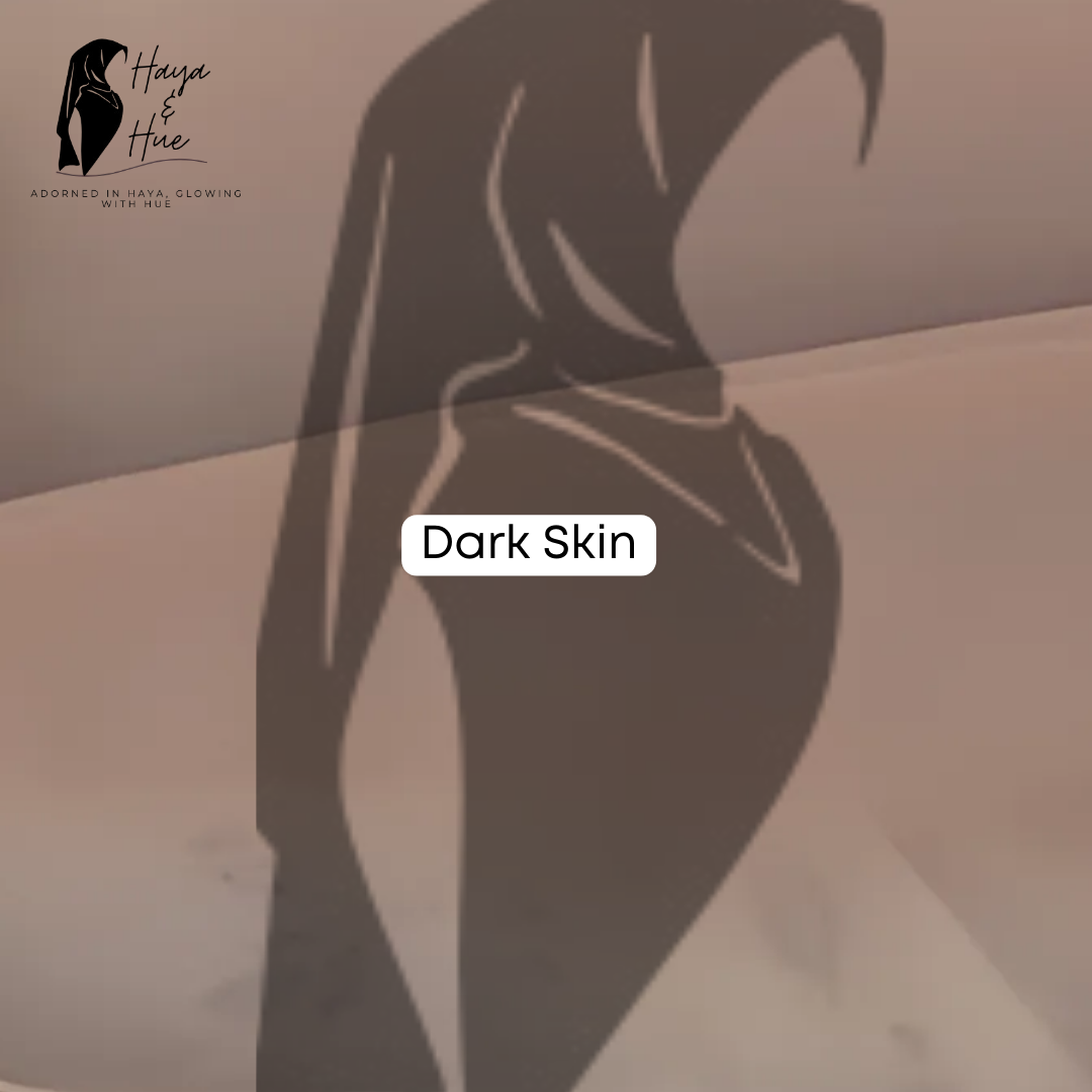 Premium Dark Skin Georgette Hijab - Image 3