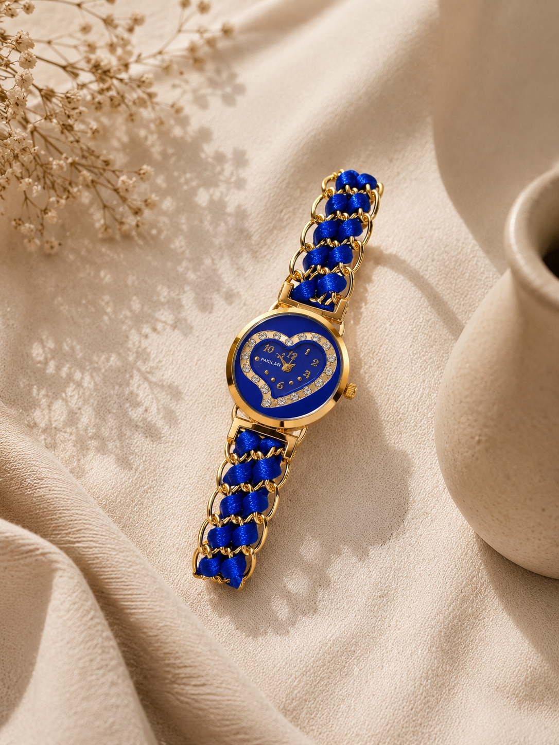 Elegant Heart Bracelet Watch - Image 2