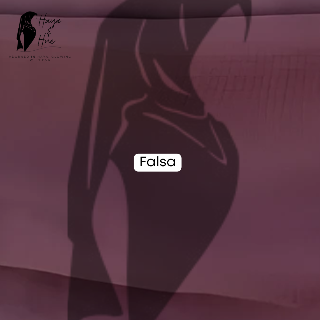 Falsa Georgette Hijab for women in Pakistan