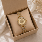 Noor Luxe Gold Watch for women in Pakistan by hayahue