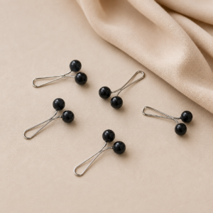Pack of 4 Turkish grips in black and white for hijab and hair
