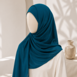 Premium Teal Blue Hijab