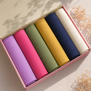 Rainbow Premium Georgette Hijab Box