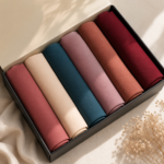Rustic Charm Premium Georgette Hijab Box