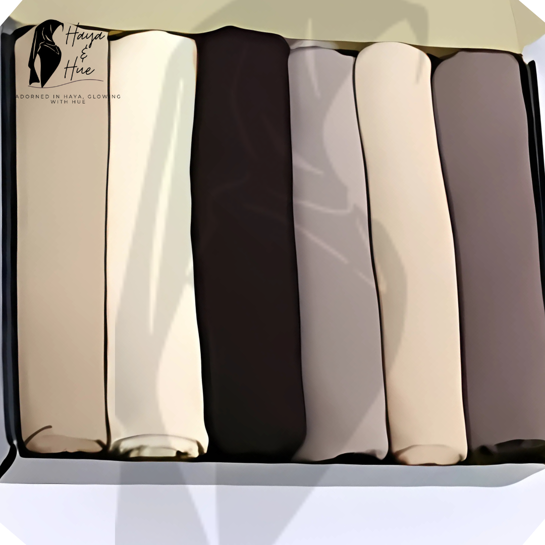 Soft Beige Deal hijab colors Beige Taupe Black Off-White