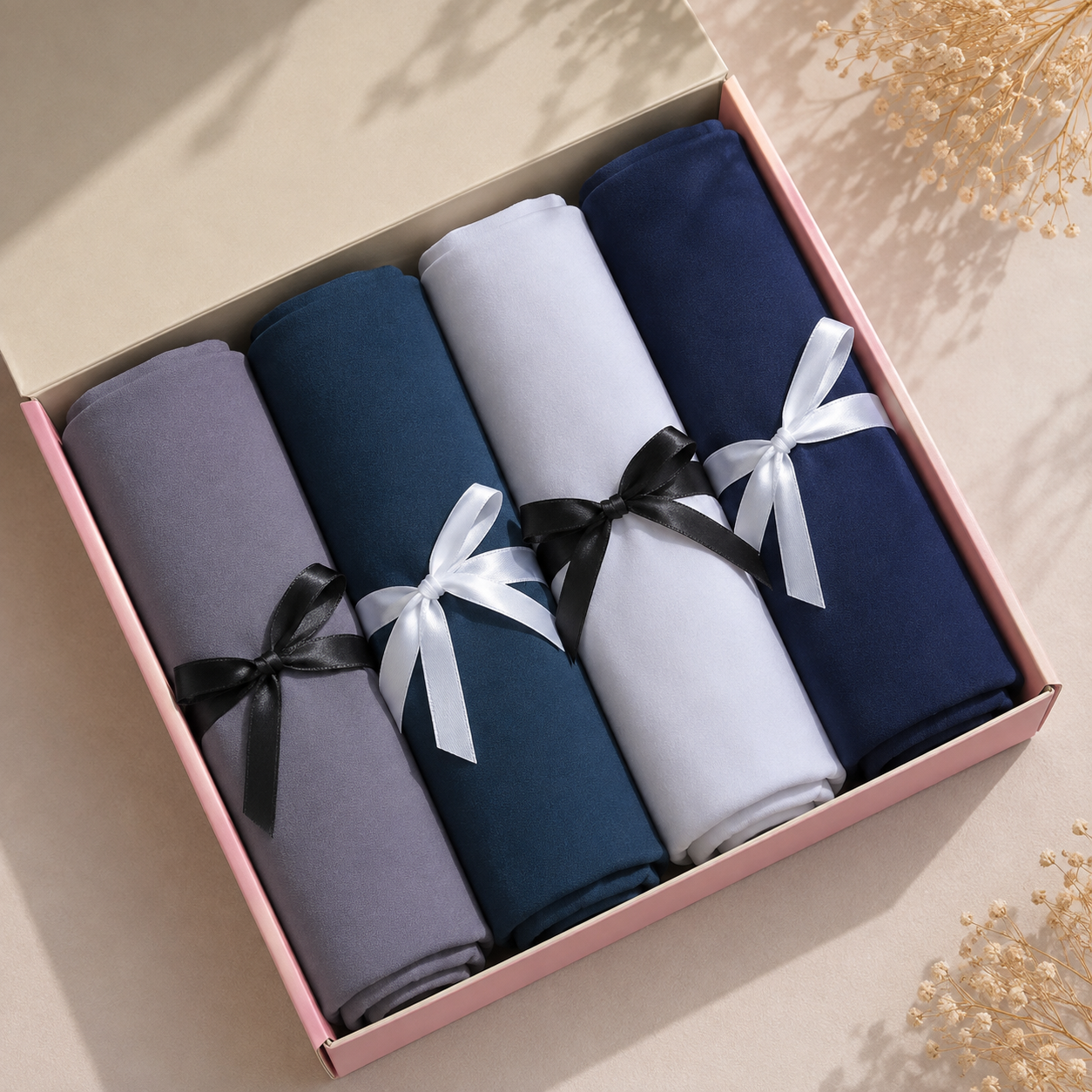 Cool Harmony Hijab Bundle | 4 Pc Georgette Set