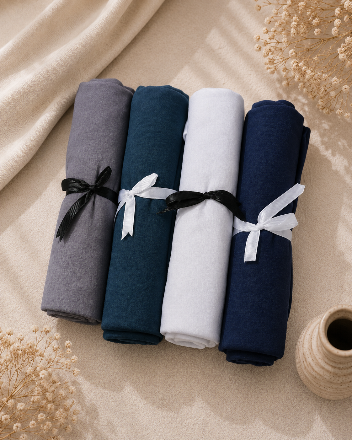 Cool Harmony Hijab Bundle | 4 Pc Georgette Set