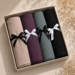 Nature Luxe Hijab Set – 4 Pc Georgette Bundle