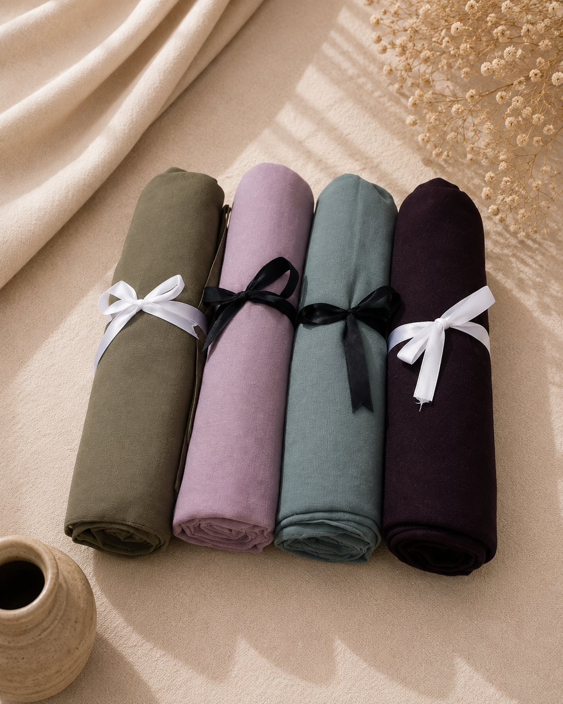 Serene Nature Hijab Set